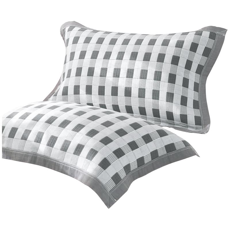 YuanShengHuo Premium Xinjiang Cotton Anti-Oil & Sweat Pillow Towel Pair