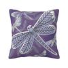 Custom Funny Colorful Dragonfly Cushion Covers Soft Cute Pillows Home Decoration
