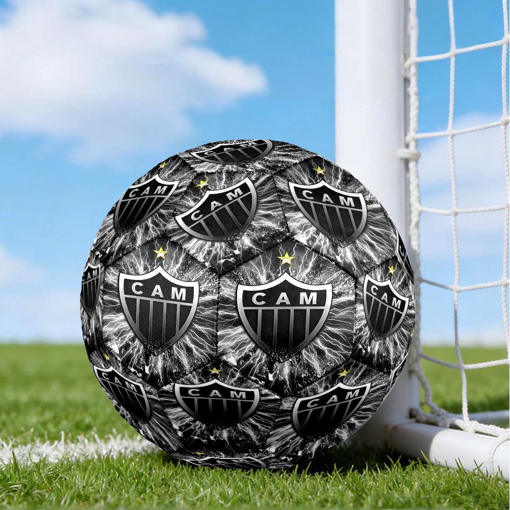 Love For Atlético Printed Size 5 Soccer Balls, High-Quality, Anti-Slip, Protective Football, A Unique Gift , Birthdays, Christmas Gifts