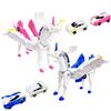 Tianyi Magic Pegasus Unicorn Magnetic Absorption Collision Deformation Car Robot Children Boys and Girls Toy Gift