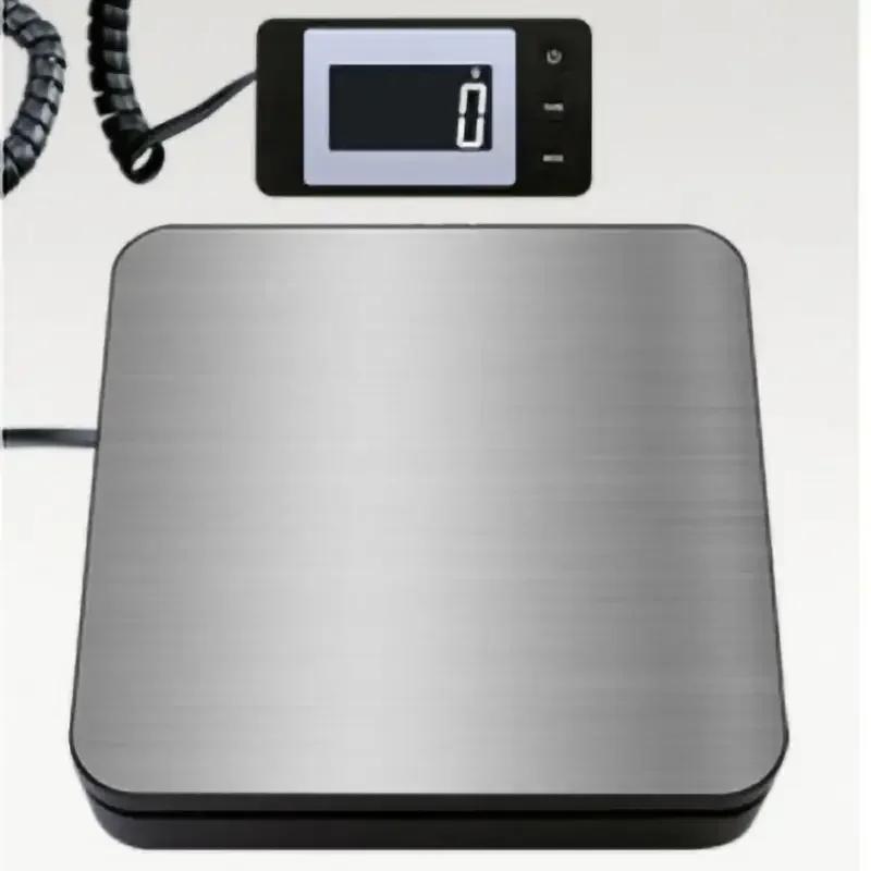 High-precision Digital Scale 50kg/2g Electronic Platform Scale Wired/Wireless Parcel Pet Express Weighing Scale with Backlight