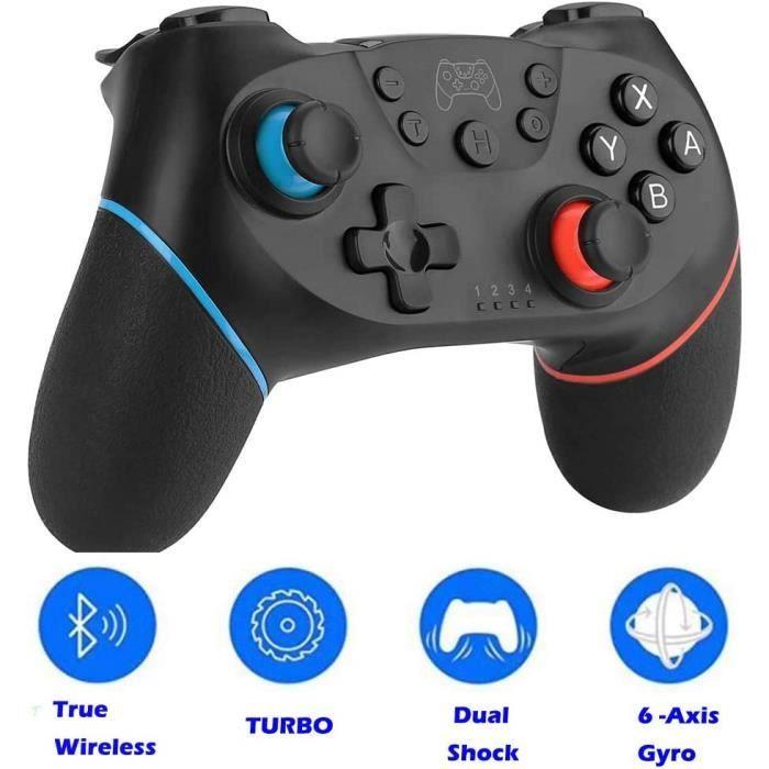 Беспроводной контроллер YUES для Nintendo Switch Pro/Lite, игровой контроллер с двойным амортизатором/вибромотором/гироскопом