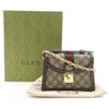 Gucci Сумка на плечо Ofidia 696180 Линия Sherry Mini ChainShoulder Коричневый Холст GG Supreme Женская Б/у