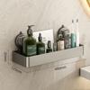 Bathroom storage rack without punching large capacity shower gel and shampoo storage rack bathroom accessories bathroom shelves