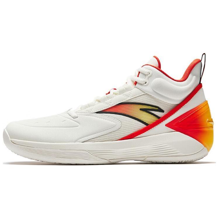 Anta Slip Resistant Coverage Abrasion Resistant Slip Resistant Coverage Abrasion Resistant High top Basketball Shoes Men's 912511604Q-1