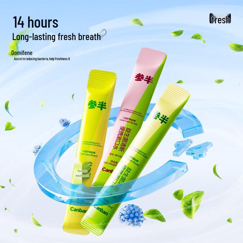 Canban Portable Probiotic Mouthwash Strips