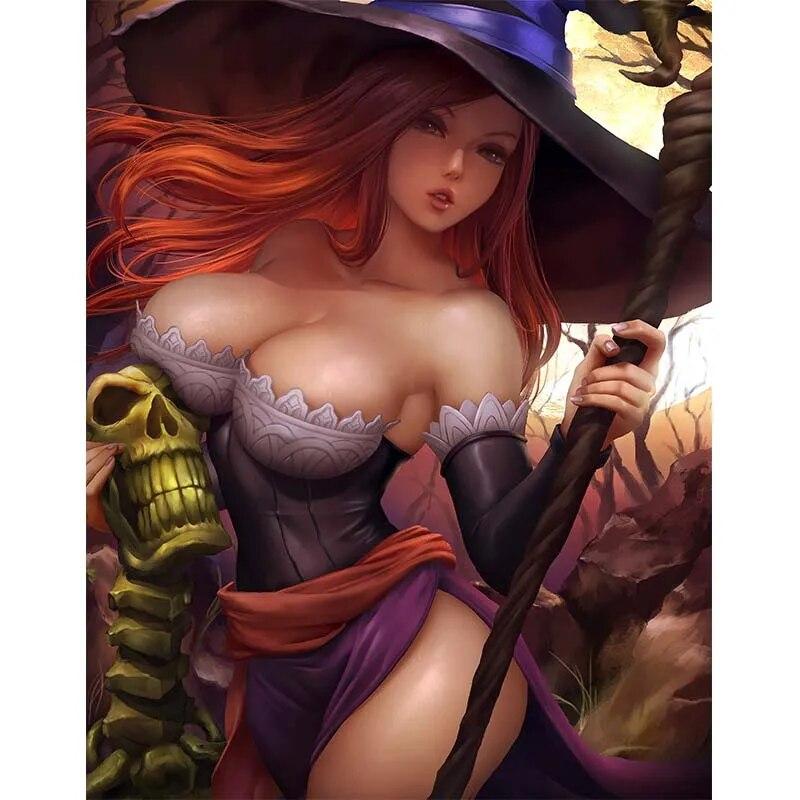 Принт игры «Золотая планета вампира», обнаженная сексуальная девушка, художественные постеры, настенная живопись на холсте для гостиной, домашний декор, изображение