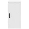 Bathroom Cabinet White 30 x 31.5 x 61 cm Engineered Wood & Metal