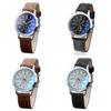 Six-Pin Men Wristwatch Leather Watchband Business Watch Fashion Quartz Watch