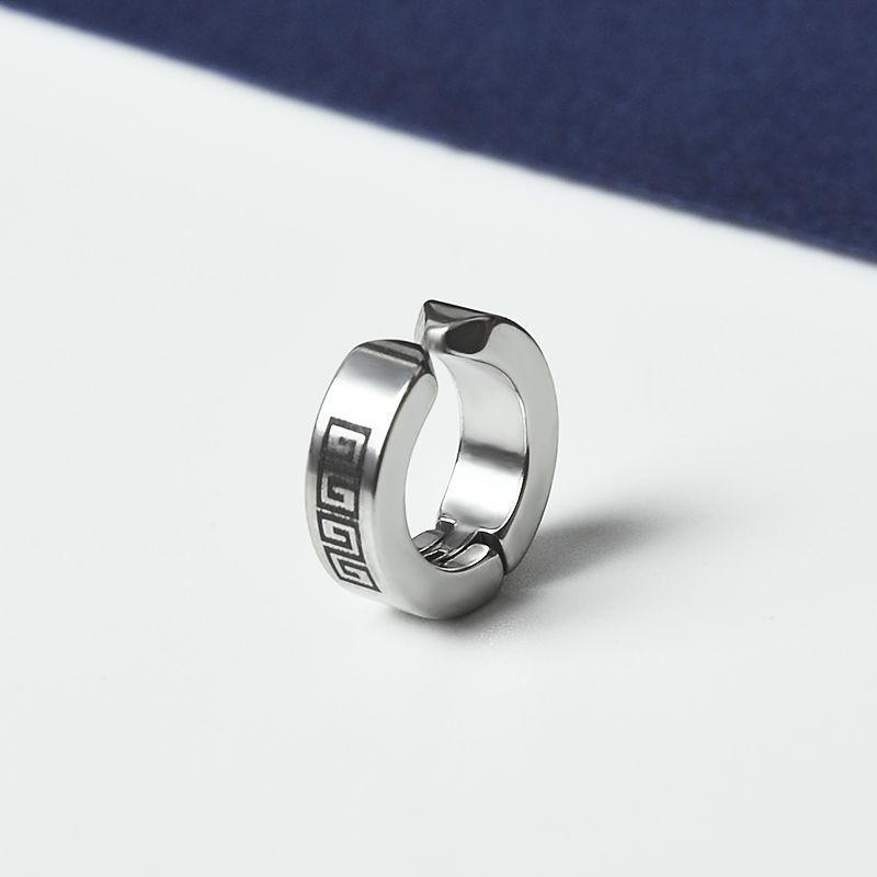 Men's Trendy No-Pierce Magnetic Stud Earrings & Unisex Fake Ear Cuff Clips