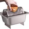Stainless Steel Butter Roller with Base Butter Applicator Burger Tool Butter Spreader Wheel  Bread