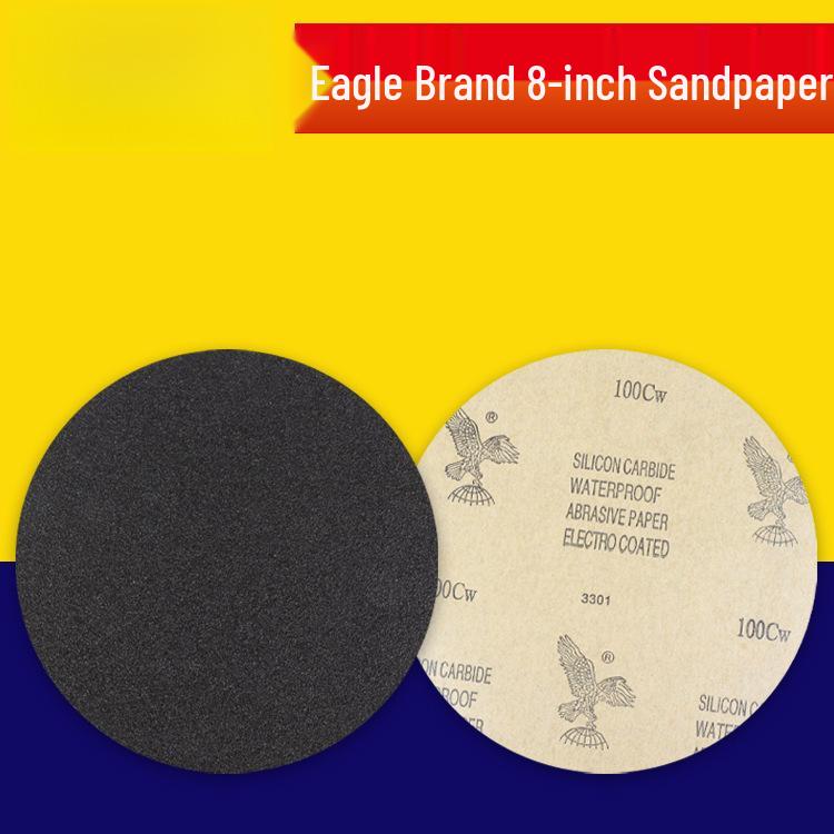 Диск шлифовальный влажный/сухой Eagle Brand 8 дюймов для металлографии, деревообработки и полировки