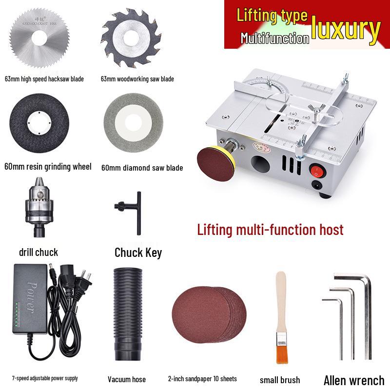 Yi Rui S3 Прецизионная 2-дюймовая мини настольная пила для резки акрила и печатных плат