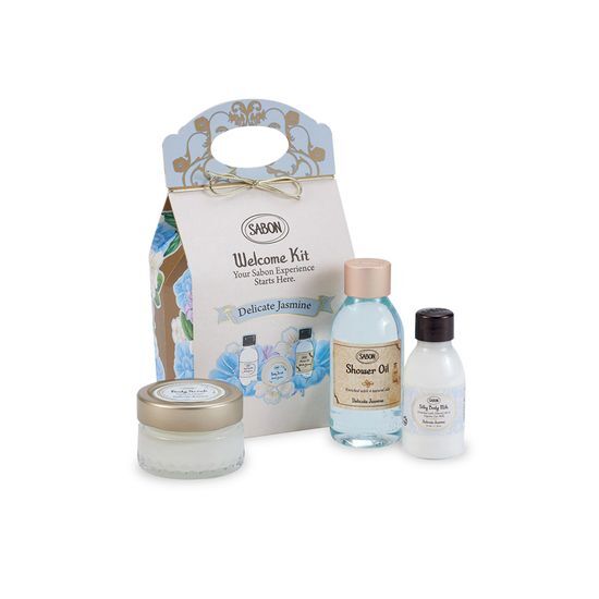 Sabon Welcome Kit Planning (Shower Oil 100ml + Body Scrub 60g + Silky Body Milk 50ml) 3 types (optional)