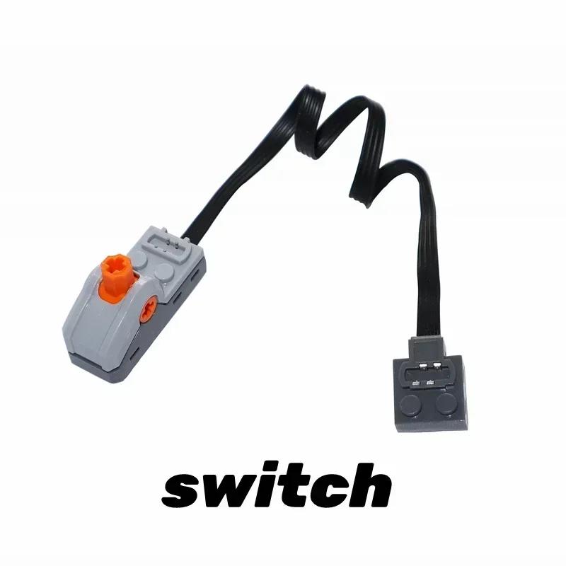 Технические детали моторов Power Functions PF Наборы для моделей Совместимые Аксессуары для поездов Строительные блоки MOC Высокотехнологичные Кирпичики Игрушки