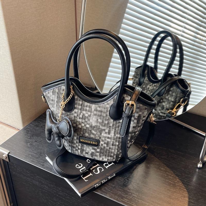 Премиальный сенс простая сумка-тоут новая модная модная ручная сумка летняя универсальная на плечо сумка-мессенджер