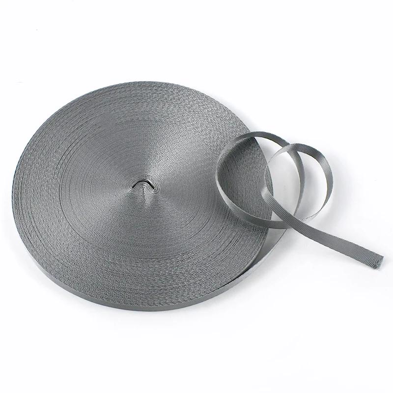 Meetee 45 метров 10 мм Нейлоновая Стропа Лента Ременные Ленты Декоративная Лента Ленточки Шнурки Косая Бейка Аксессуары для Рукоделия и Шитья