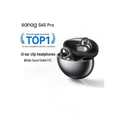 Спортивная Bluetooth-гарнитура SANAG S6S Pro с открытым ухом и клипсой