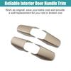 2025 New ABS Car Door Handle Protectors Replacement Set 3W1Z5422670AA Vehicle Parts