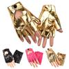 Men Performance Mittens Five Finger Gloves Heart Mittens PU Leather Gloves Ladys Driving Dress