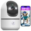 Model Amazon Alexa Certified AESTIQUO Pet Camera Network Camera 3 Megapixel Surveillance Camera Indoor Human Body Detection Night Vision Function