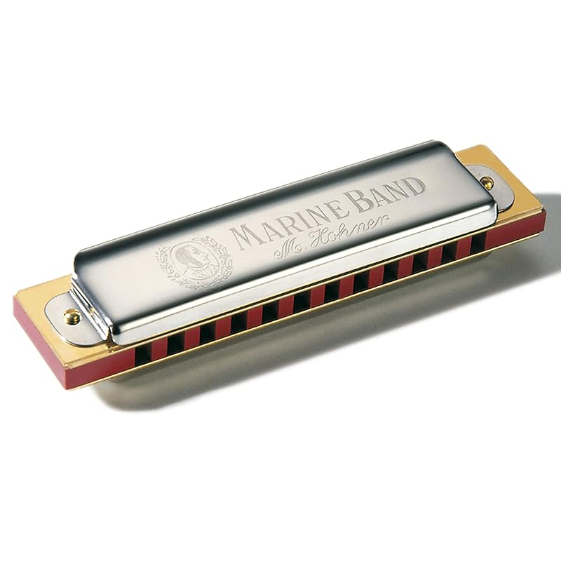 Губная гармошка HOHNER Marine Band 364/24 Low-C с 12 отверстиями