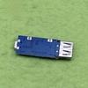 USB-модуль повышения напряжения 3 В на 5 В 1 А Плата питания и зарядки Компактный дизайн со светодиодными индикаторами заряда и разряда