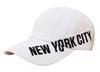 Sproutsy Women's New York City Cap, Korean Design, Deep Fit (White)