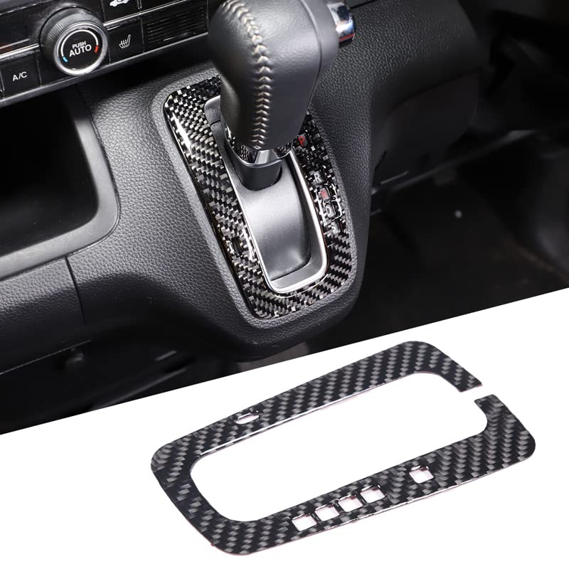 Applicable To METYOUCAR Honda N-BOXJF3JF4JF5JF6 Shift Gate Panel Shift Cover Shift Gate Cover Seal Sticker Carbon Fiber Paste Type Accessories Ca