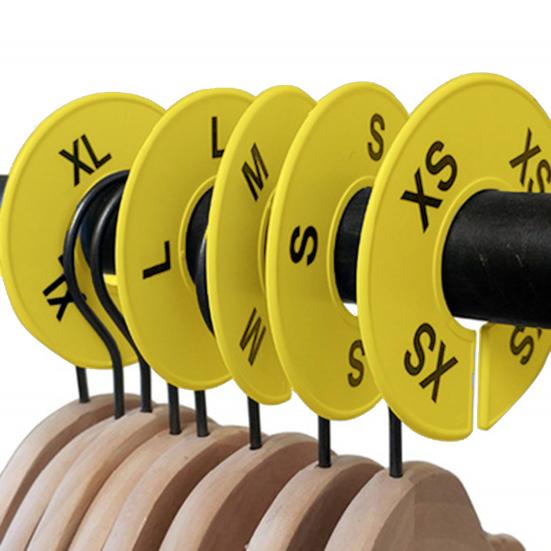 Полезная тонкая работа, отличительная одежда, компактные круглые вешалки для одежды, органайзеры, аксессуары для магазина одежды, разделители одежды