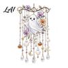 Halloween Wind Chimes Outdoor Decor Acrylic Chime Pendant Crystal Suncatcher Hanging Ornaments Decorative Sun Catcher for Window Hangings