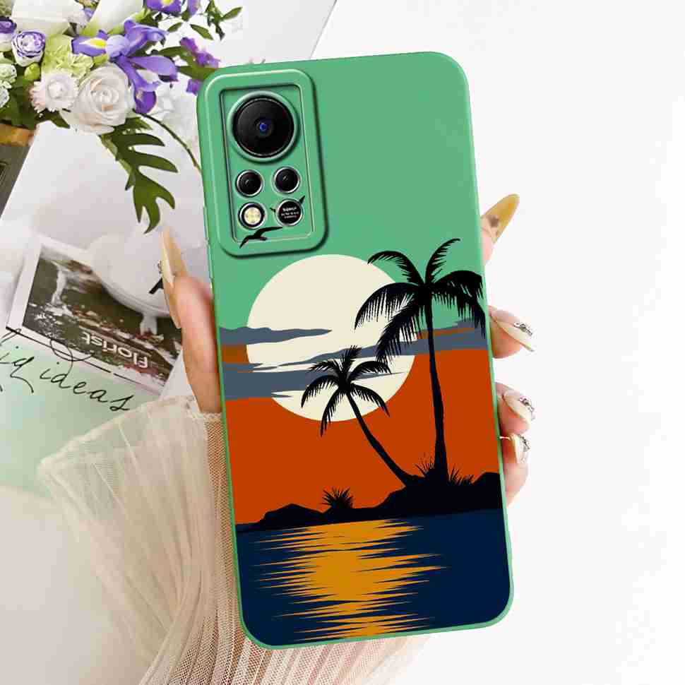 For Infinix Hot 11s NFC Case Beautiful Butterfly Flower Back Cover For Infinix Hot 11 S 11s NFC 11SNFC Protection Cases Funda
