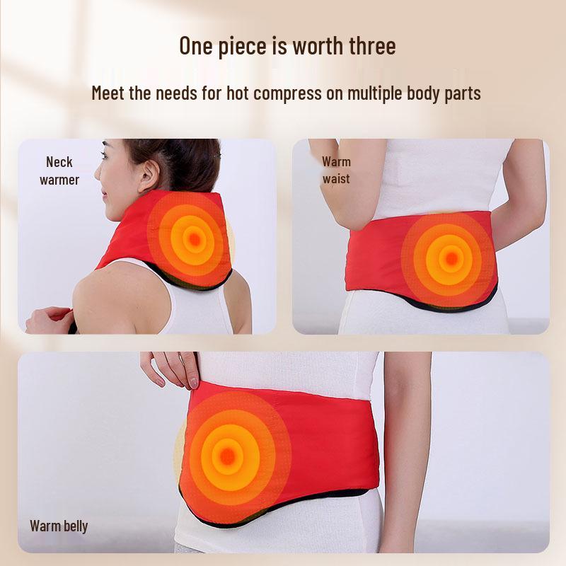 Electric Heating Scarf with Neck Warmer and Cold-Proof Insulation for Cervical Spine Relief