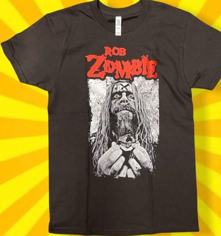 Классическая графическая футболка Rob Zombie!
