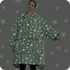 Luminous blanket sweatshirt - Stars (gray)