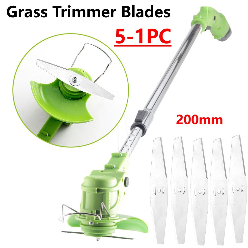 1-1PCS 11CM Grass Trimmer Blade Electric Lawn Mower Saw Blade Replacement Metal Spare Mower Blade Garden Power Tool Accessories
