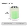 New 2026 4PCS Car Luminous Tire Valve Cap Fluorescent Night Glowing Decor For Volkswagen VW Passat Golf 4 5 6 Tiguan Polo Scirocco Jetta
