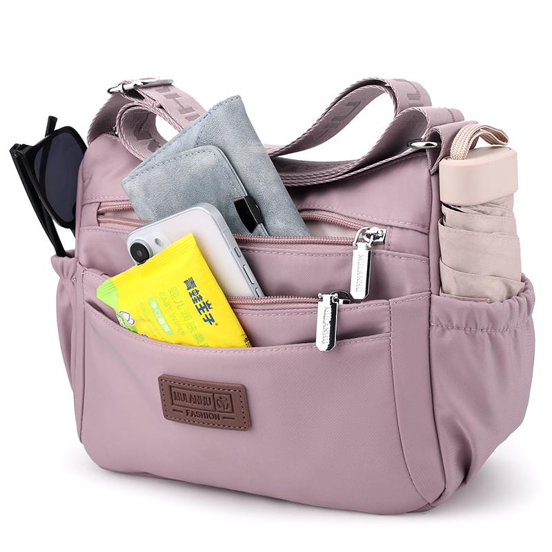 Сумка через плечо женская нейлоновая сумка сумка для мамы среднего возраста многосекционный кошелек