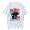 Винтажные футболки Monster Truck 20$ Boygenius Футболки Boygenius Screeching Tires and Fire на лето Унисекс с коротким рукавом