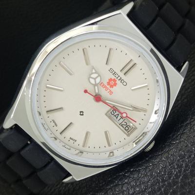 ОТРЕСТАВРИРОВАННЫЕ ВИНТАЖНЫЕ МУЖСКИЕ ЧАСЫ SEIKO EXPO 70 АВТОМАТИЧЕСКИЕ 6309A ЯПОНИЯ a441824-1