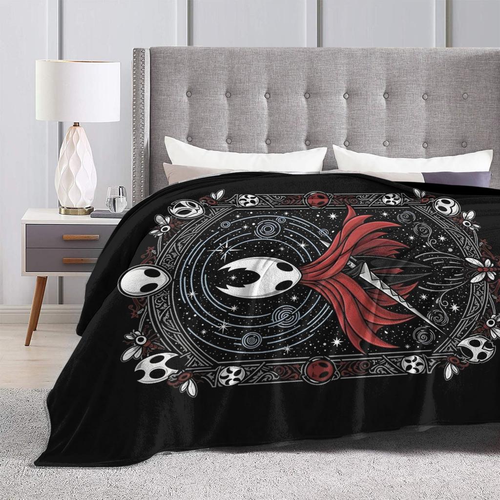Hollow Knight Silksong The Huntress Blankets Autumn/Winter Breathable Super Soft Throw Blanket for Bedding Car Bedspread