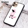 Krajews Cartoon Poodles Pattern Soft Phone Case Cover For IPhone 18 17 Air 16 15 14 plus 11 12 13 pro max coque Fundas