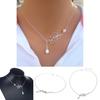 Chic And Stylish Alloy Leaf Pearl Necklace Perfect For Summer Fashion Trends