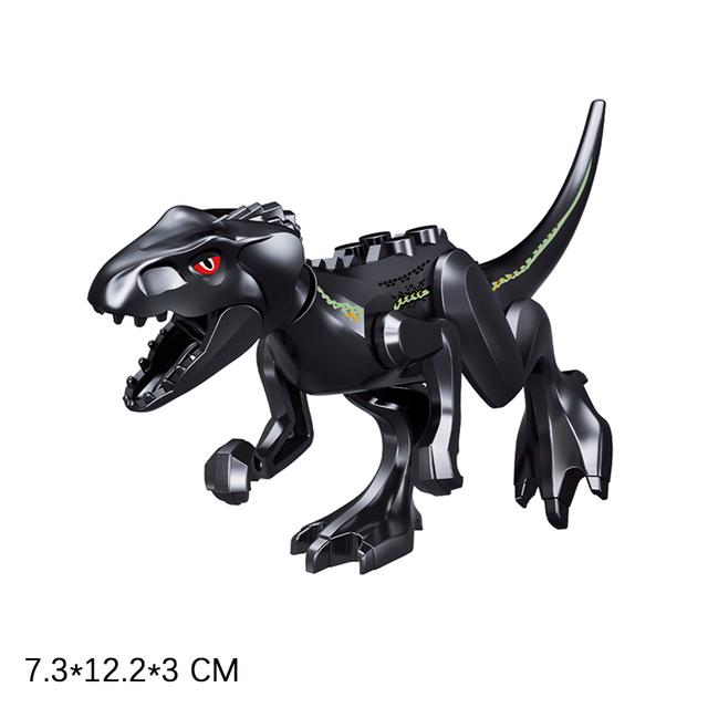 Динозавры Юрского периода, строительные блоки, Indominus Rex, Diy, тираннозавр, экшн-фигурки, модели, детские игрушки, животные, подарки