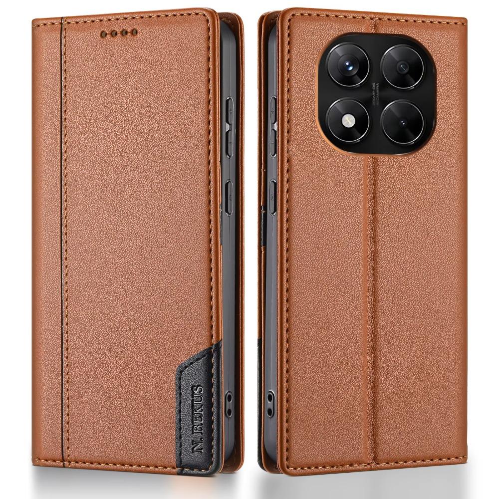 Чехол-книжка для кошелька для Xiaomi Redmi Note 14 Pro Plus 13 12 11 14C 13C из ПУ кожи с блокировкой RFID, держатель для карт, задняя крышка