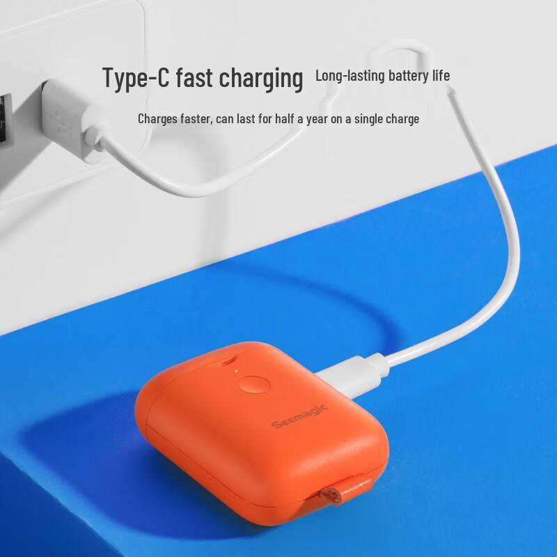 Seemagic Полностью автоматическая электрическая машинка для стрижки ногтей Мини