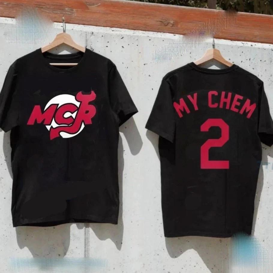 My Chemical Romance x Devils Tour black Reprint Shirt Fan Gift S-5XL Unisex T-Shirt