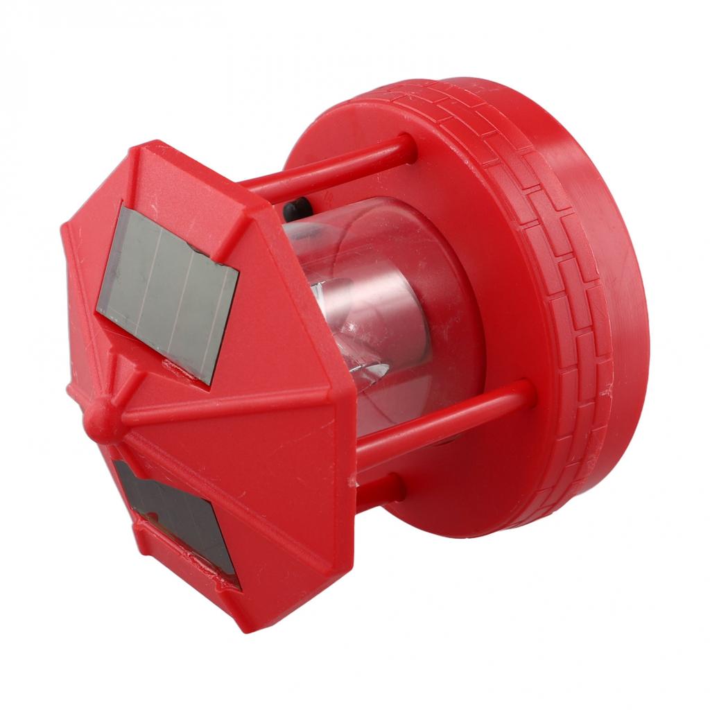 Светодиодный солнечный маяк 360 градусов декоративный светильник для газона