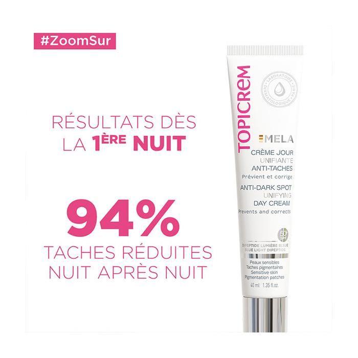 Topicrem MELA - Пигментные пятна Нежный пилинг ночной крем 40 мл
