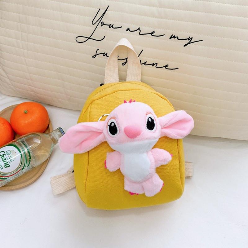 Backpack Cartoon Stitch Doll Schoolbag With Adjustable Shoulder Bags Straps